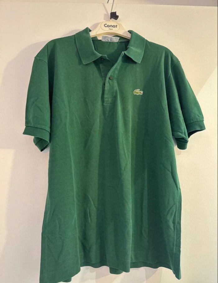 Polo Lacoste T5 vert