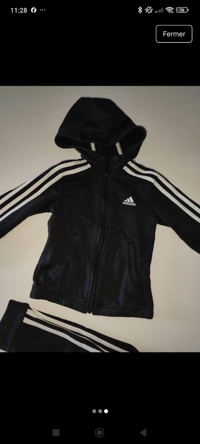 Ensemble adidas  5 /6 ans - photo numéro 3