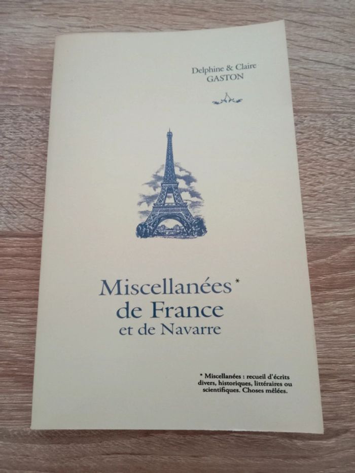 Delphine et Claire Gaston 📚 Miscellanées de France et de Navarre