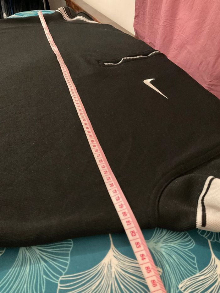 Pull chaud 1/4zip pour homme Nike noir taille XXL 110 - photo numéro 9