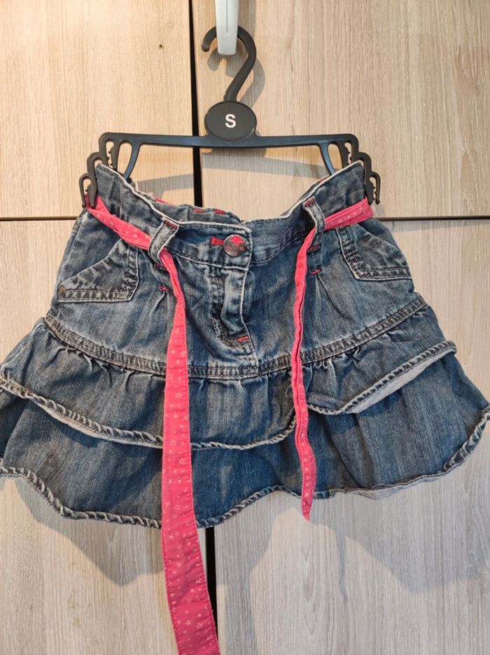 Jupe jean volants nky / 5 ans - photo numéro 2