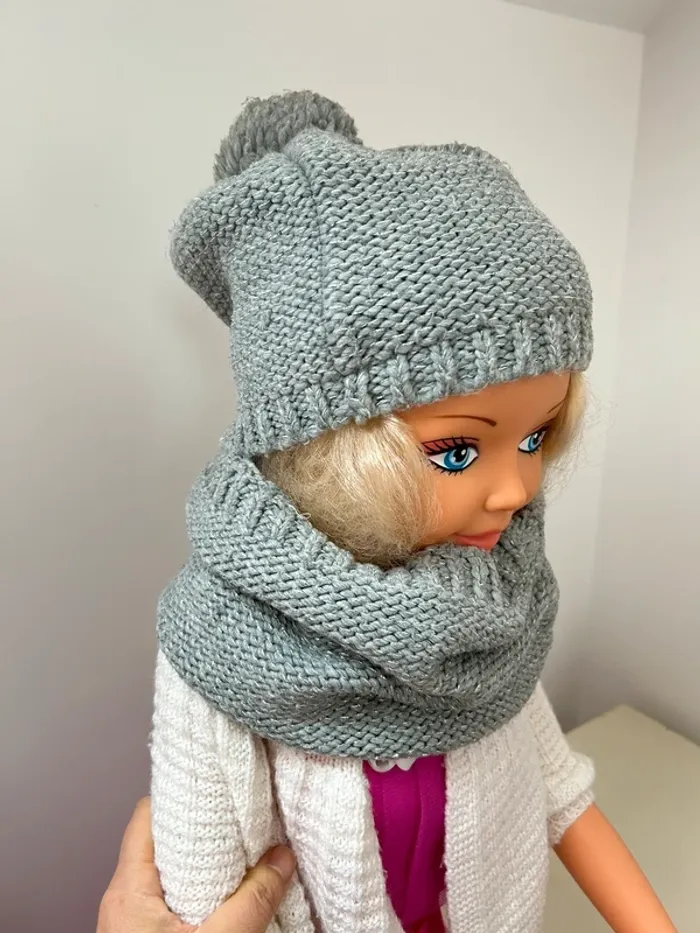 Ensemble bonnet et cache cou Monoprix kids 7-8 ans fille