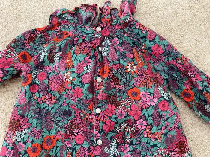 Robe liberty fleuris Jacadi 🌻 - photo numéro 5