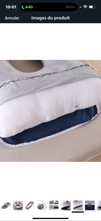 Coussin de grossesse et allaitement