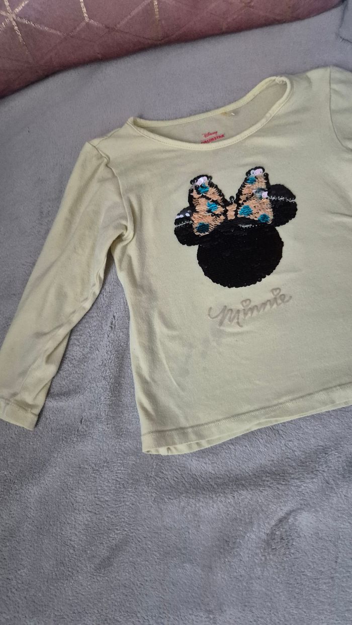 Tee-shirt minnie 3ans - photo numéro 3