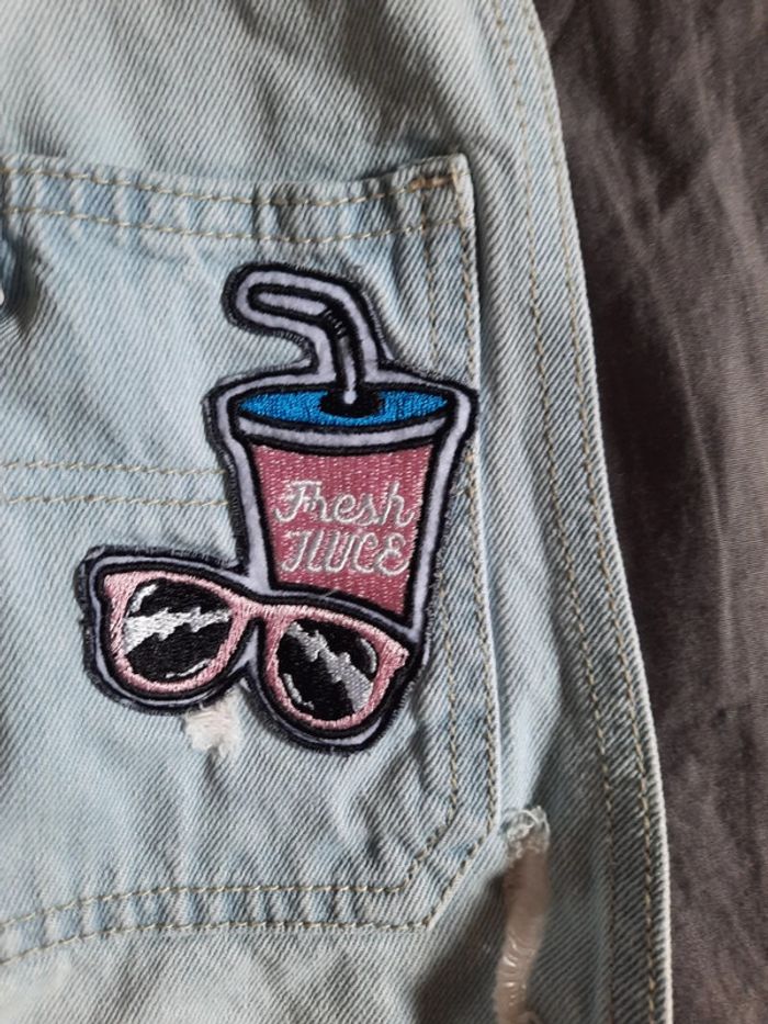 Salopette broderie - photo numéro 5