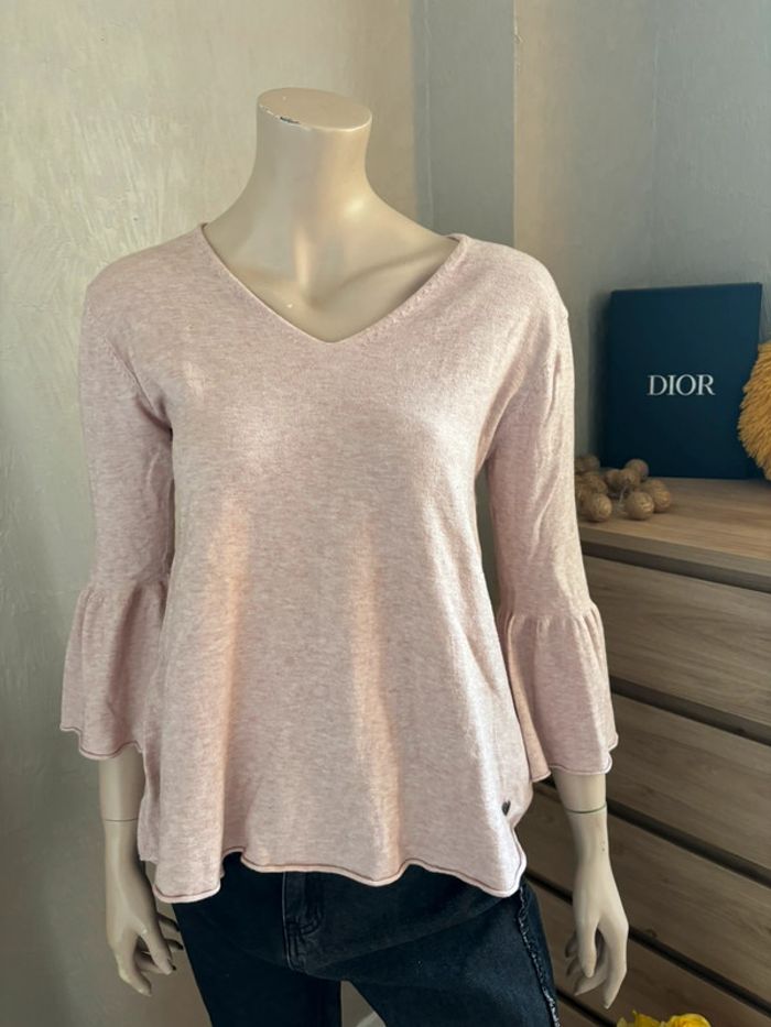 Pull rose clair - photo numéro 2