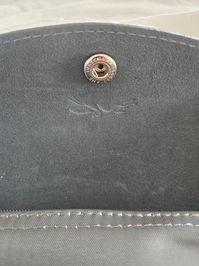 Grand sac de voyage Longchamp Le Pliage type L gris - photo numéro 7