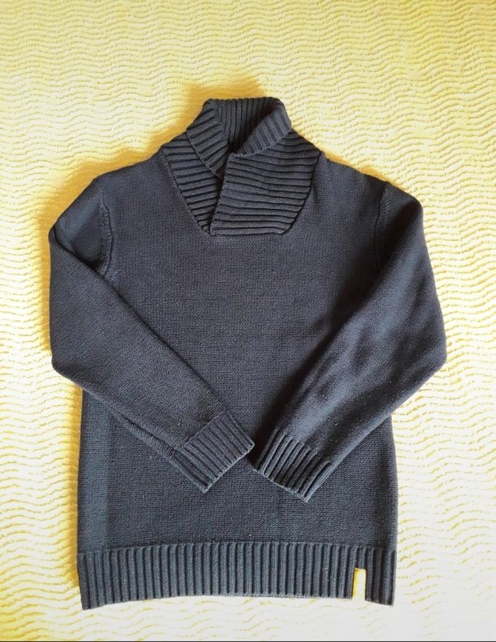 🎁 Joli pull bleu marine VertBaudet (10 ans) 🎁 - photo numéro 6