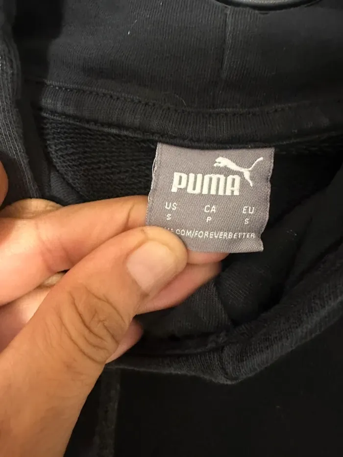 Sweat à capuche Puma – Noir – Taille S - photo numéro 5