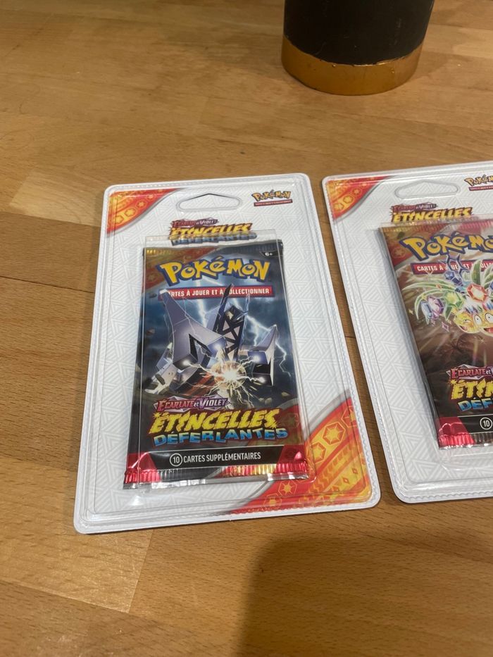 Lot Pokémon blisters étincelles déferlantes - photo numéro 5