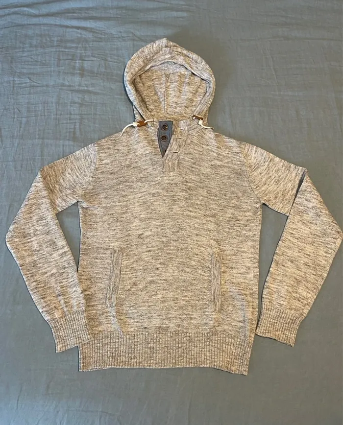 Pull à capuche gris LOGG de H&M - T. M