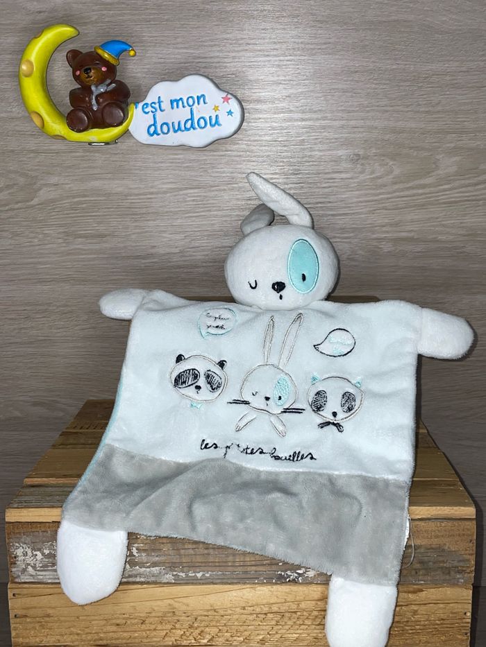 MD140 doudou lapin 🐰 mots d’enfants