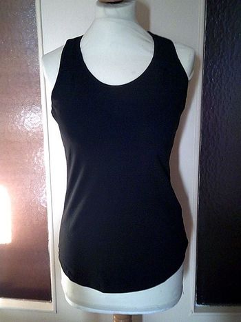 Tee shirt sans manche bleu marine taille L -ROLY