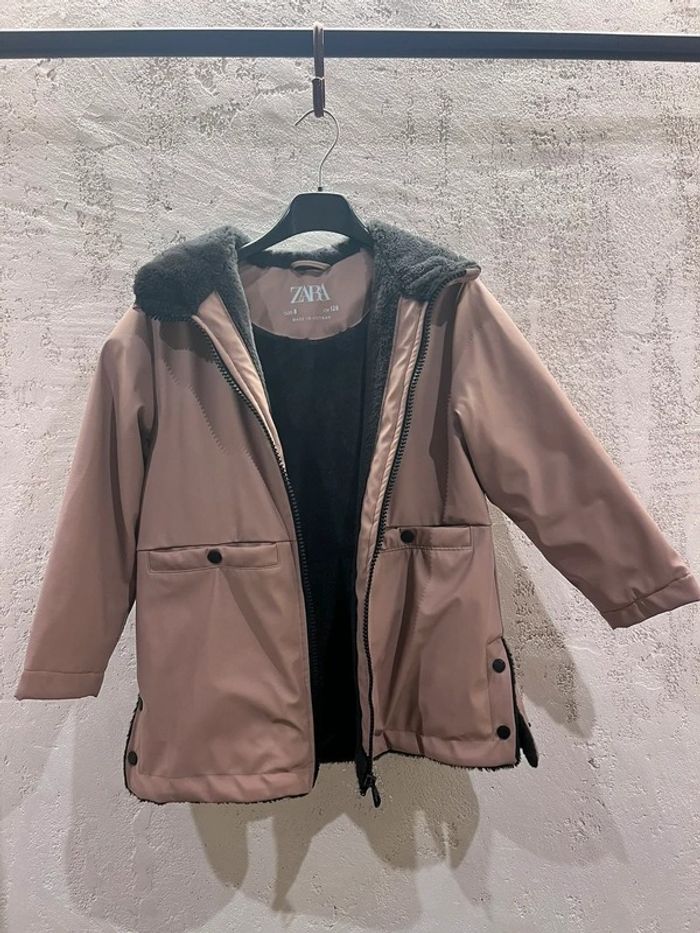 Parka bambina con pelliccia - photo numéro 2