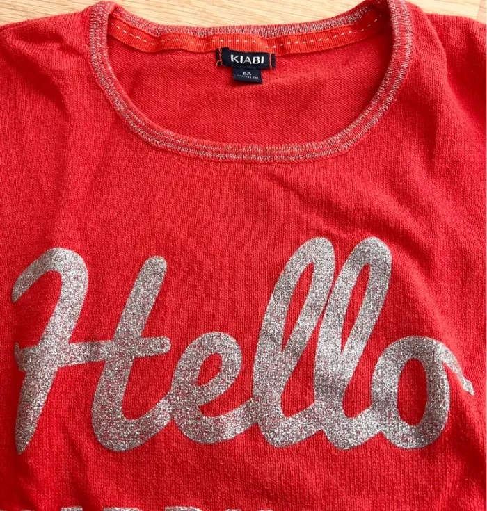Pull - Hello happiness - 8 ans - photo numéro 2
