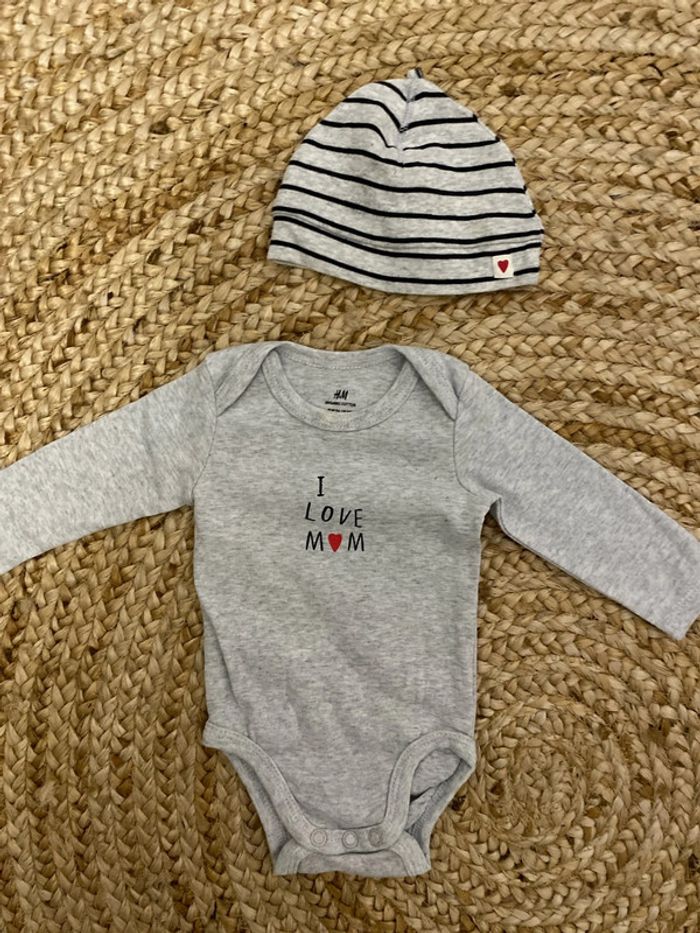 Lot de 7 pièces Kiabi et H&M taille 1 mois - photo numéro 3