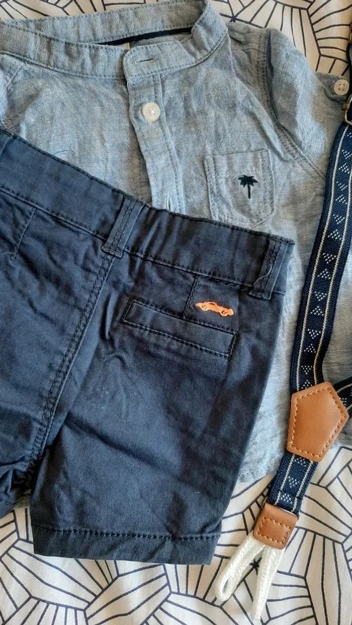 Ensemble (chemise, short et bretelles) Tape à l'oeil 3M - photo numéro 4