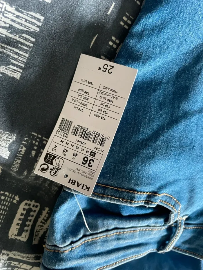 👖 Jean de grossesse Kiabi – Taille 36 – - photo numéro 3
