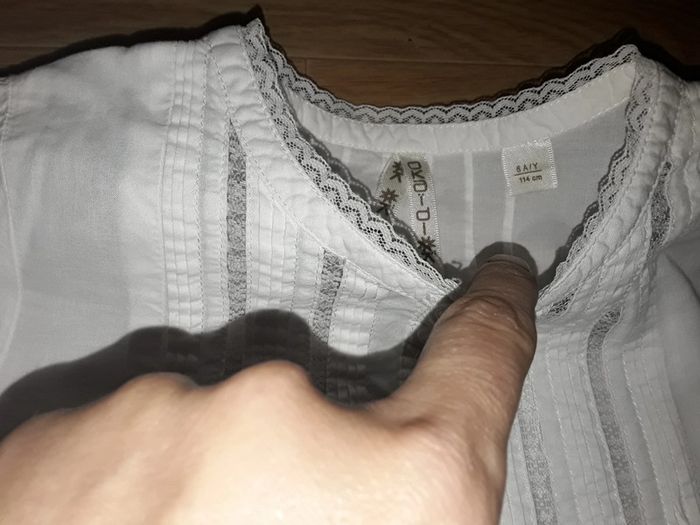 🔮 Tee Shirt Blanc OKAIDI en 6 ans 🔮 - photo numéro 4