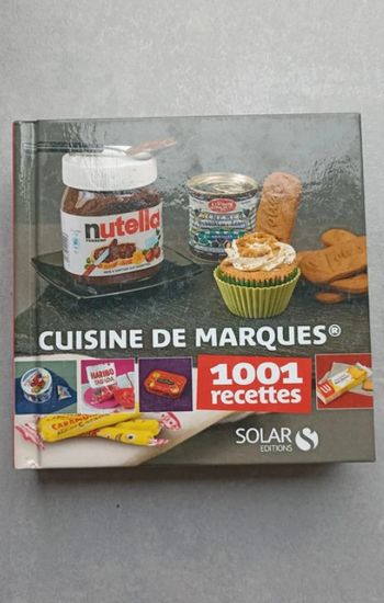 livre cuisine de marques 1001 recettes Très bon état