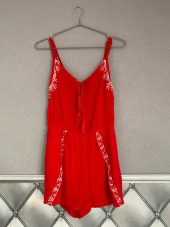 Combi short rouge XS/S