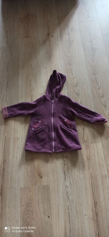 Veste 2 ans vert baudet