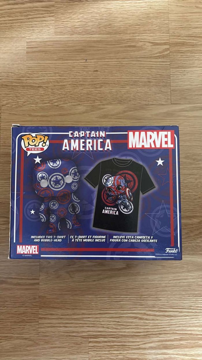 Coffret Funko Pop Captain America - photo numéro 3
