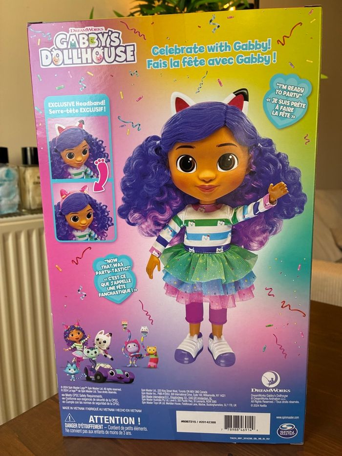 Grande poupée interactive Gabby Chat - photo numéro 6