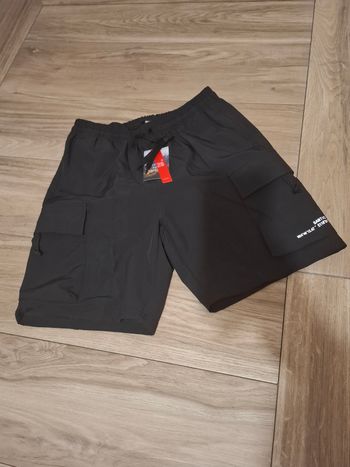 Short homme vtt rembourrage assise 4D noir