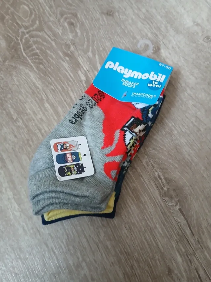 Lot de chaussettes neuves playmobil 27/30 - photo numéro 3