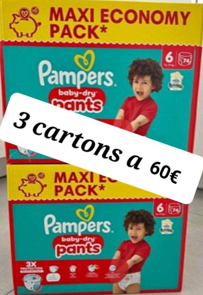 Pampers taille 6