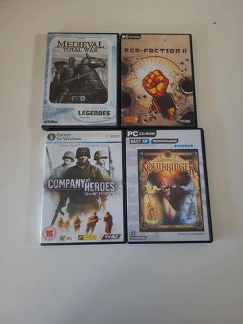 Plusieurs jeux PC 2€ unité