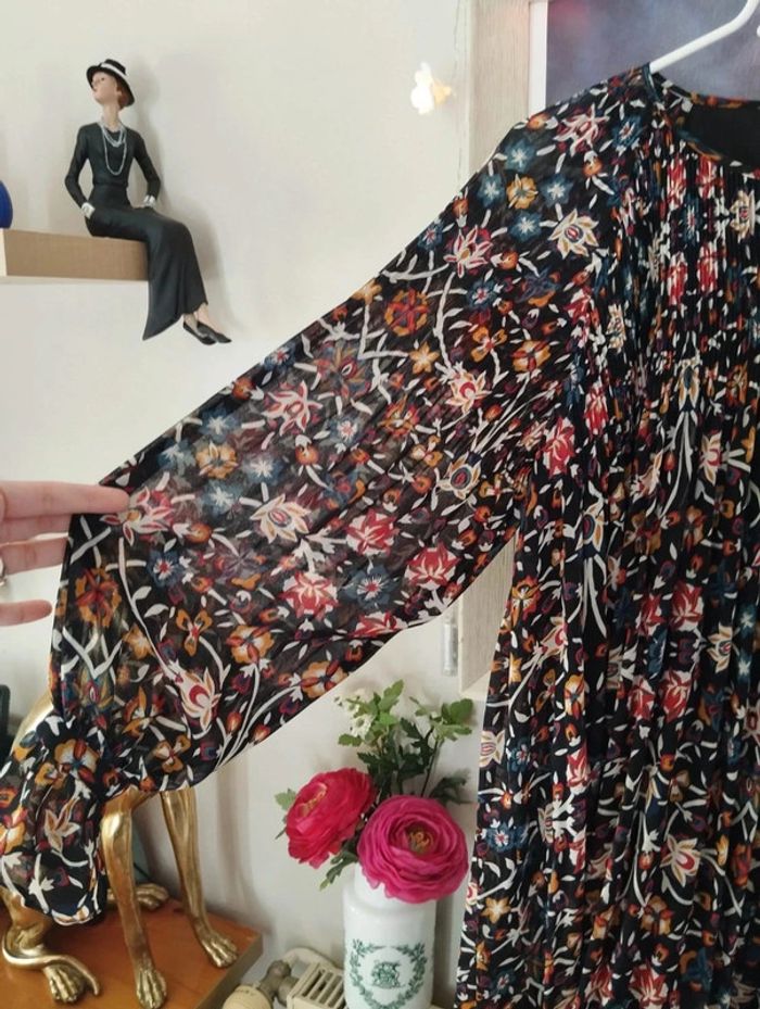💞Robe Plissée Fleurie Monoprix T34-36/XS💞 - photo numéro 16