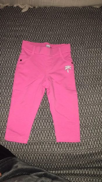 Pantalon legging rose