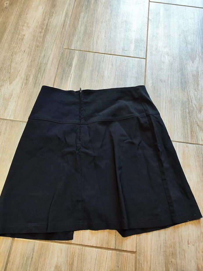 Mini jupe noire Pourquoi Pas Taille 36 - photo numéro 3