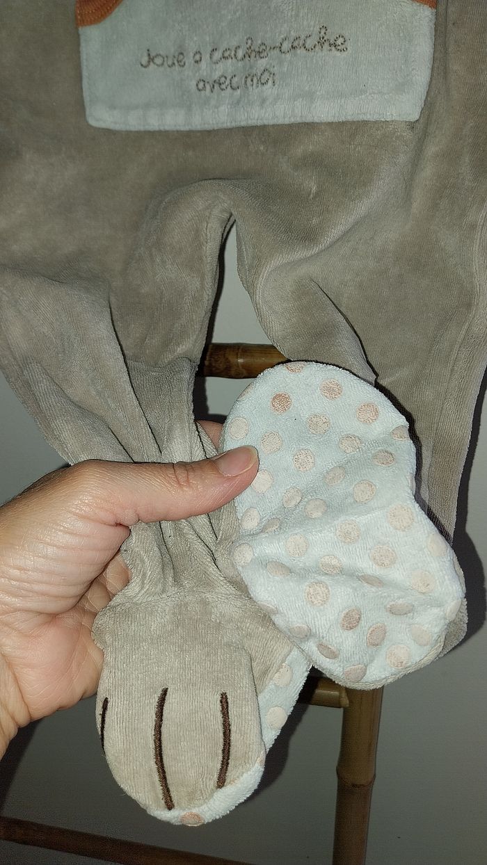 Pyjama/ Dorsbien/ Grenouillère Sergent Major et son bonnet excellent état 12 mois - photo numéro 4