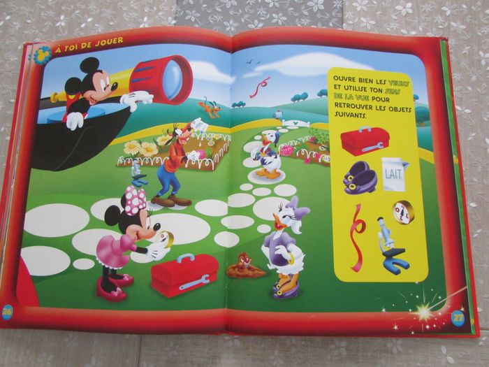 Lot de 5 livres Disney La Maison de Mickey "Les sens" Tomes 27 à 31 - photo numéro 9