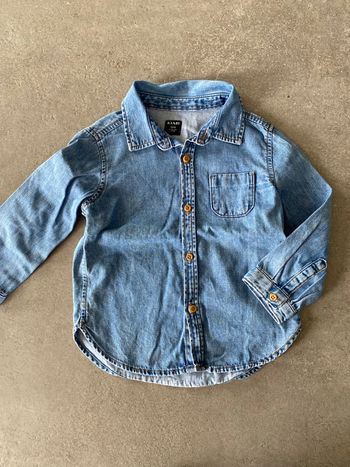 Chemise jean 18 mois