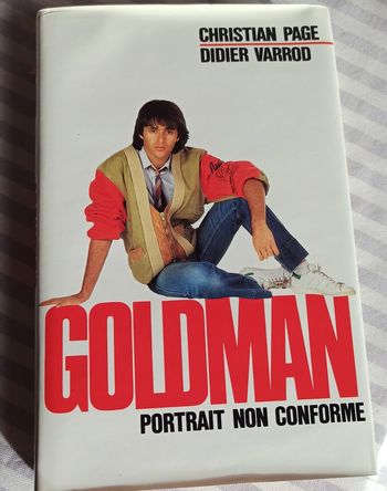 🎤 Livre Jean-Jacques Goldman de Christian Page et Didier Varrod avec photos 🎤