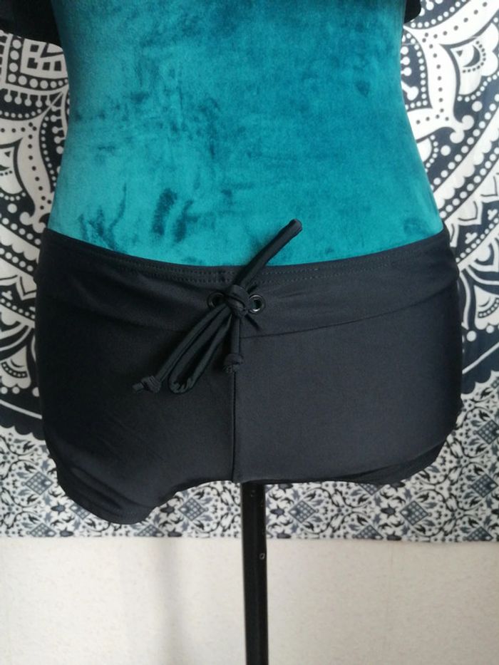 Shorty de bain noir avec un lien à nouer / Rae / (L) - photo numéro 2