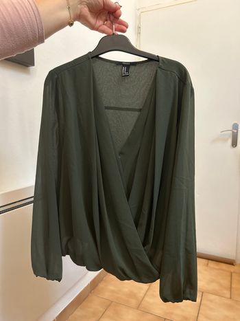 Chemise vert Forever 21 Taille M