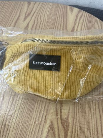Sac banane jaune Best Mountain  