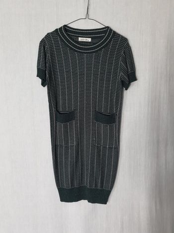 Robe verte pailleté