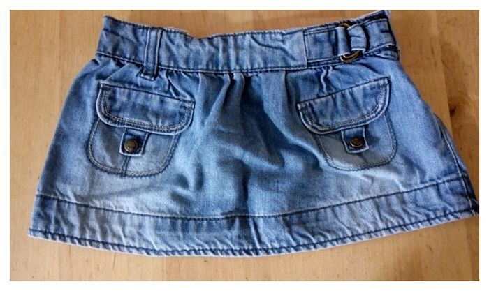 Jupe courte jean 18 mois