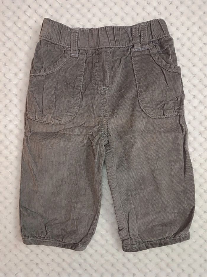 🔸 Pantalon Velours In Extenso - 9 mois 🔸