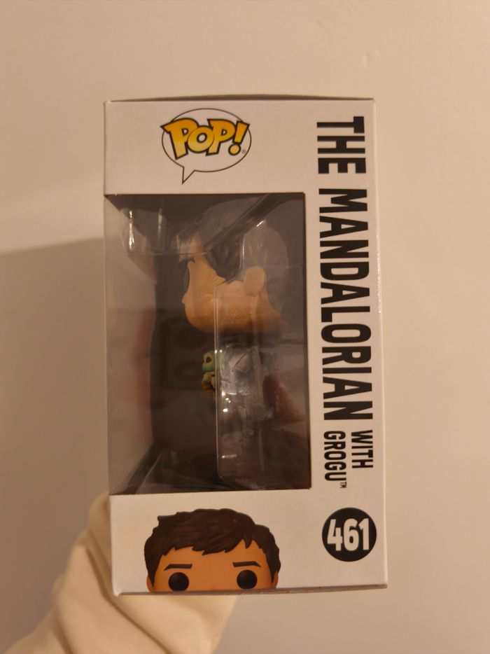 Figurine Funko pop Star wars Disney the mandalorian grogu - photo numéro 2