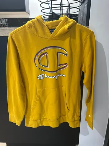 Pull Champion couleur moutarde taille 11-12 ans