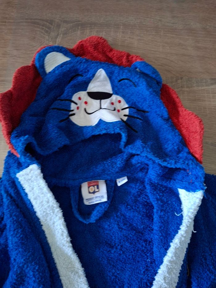 Peignoir enfant Olympique Lyonnais 6-12 mois - photo numéro 3