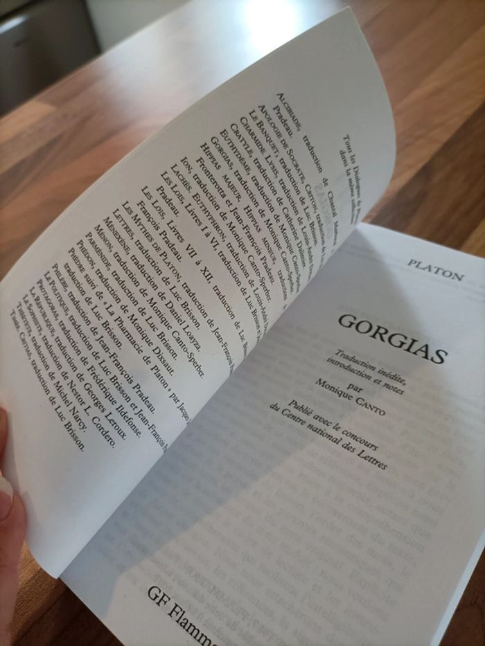 Livre Platon philosophie Gorgias - photo numéro 5